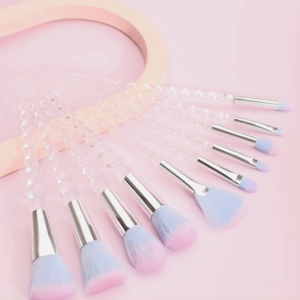 New Duo-Fiber Spiral Handle Brush 10pcs